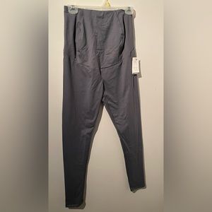 Time and True Gray Maternity Leggings